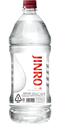 ボトル写真：JINRO 25° 2.7L